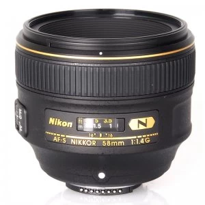 Nikon AF-S Nikkor 58mm f/1.4G Lens Nikon