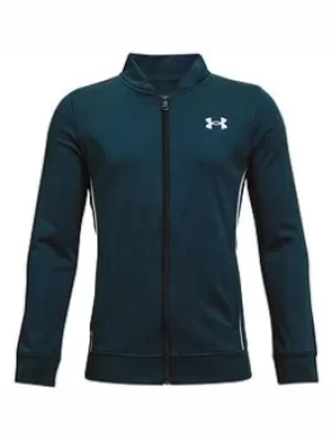 Boys, Under Armour Pennant 2.0 Full Zip Track Top, Blue/Grey, Size L=11-12 Years