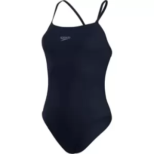 Speedo Endurance+ Thinstrap Swimsuit Navy 32"