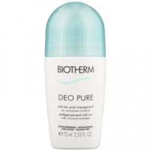 Biotherm Deo Pure Antiperspirant Roll-On With Mineral Complex 75ml