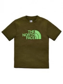 The North Face Boys Reaxion Tee Olive Olive Size XL15 16 Years
