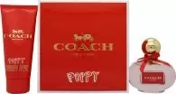Coach Poppy Gift Set 100ml Eau de Parfum + 100ml Body Lotion