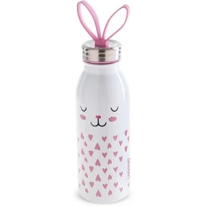 Aladdin Zoo Vacuum Insulated Water Bottle 0.45L Bunny White