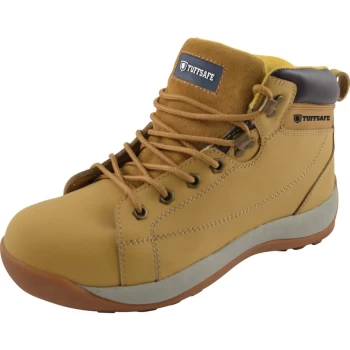 BBH04 Mens Honey Nubuck Hiker Safety Boots - Size 7