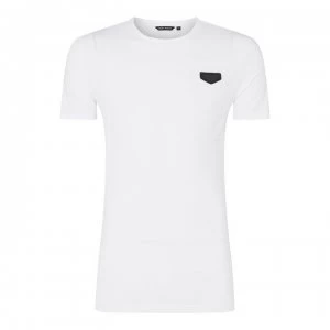 Antony Morato Logo Patch T Shirt - White 1000