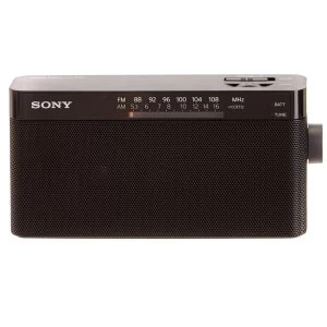Sony Cube Alarm Clock Radio - Black