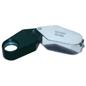 RoNa 450515 Folding Magnifier With LED 10 x 21mm