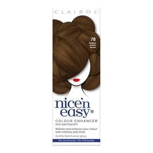 Nice n Easy Colour Enhancer Hair Dye Medium Golden Brown 78 Brunette