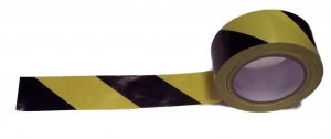 Value Lane Marking Tape 50mm x 33m Black/Yellow