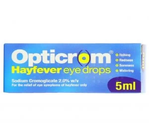 Opticrom Hayfever Eye Drops 5ml