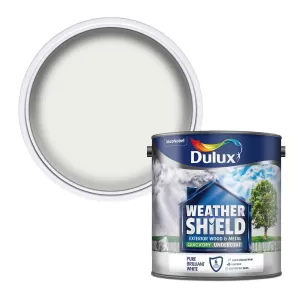 Dulux Weathershield Exterior Quick Dry Undercoat Pure Brilliant White 2.5L