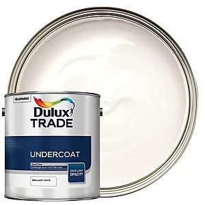 Dulux Trade Undercoat Paint - Brilliant White 2.5L