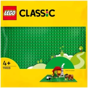 LEGO Classic: Green Baseplate 32x32 Building Board (11023)