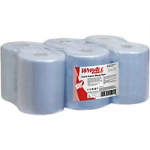 Kimberly-Clark Professional Wiping Paper Wypall Reach Blue Pack of 6