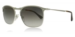 Persol PO7359S Sunglasses Matt Silver 1068M3 Polarized 55mm