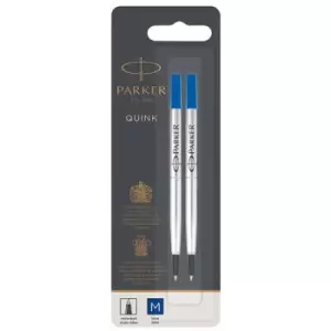 Parker 1950327 pen refill Medium Blue 2 pc(s)