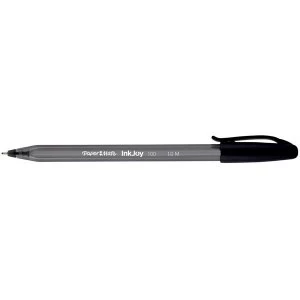 Paper Mate InkJoy 100 Ballpoint Pen 0.7 Tip 1.0mm Line Black Pack of 50