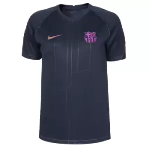 2021-2022 Barcelona Away Pre-Match Shirt (Obsidian)