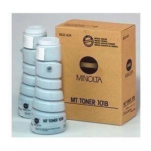 Original Konica Minolta 101B Twin Pack Black Laser Toner Ink Cartridges