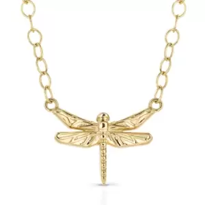 JG Fine Jewellery 9ct Gold Dragonfly Necklace