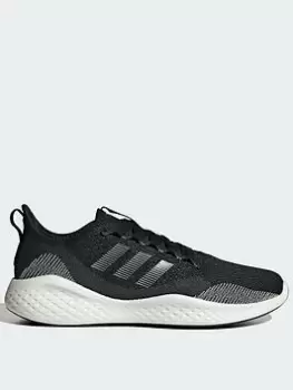 adidas Fluidflow 2.0 - Black/Grey, Size 5, Women