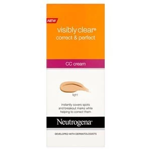 Neutrogena Visibly Clear Correct and Perfect CC Cream Light