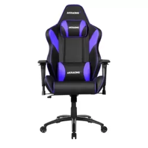 AKRacing LX PLus PC gaming chair Upholstered padded seat Black Purple