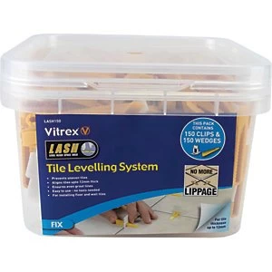 Vitrex LASH Tile Levelling System - Pack of 150