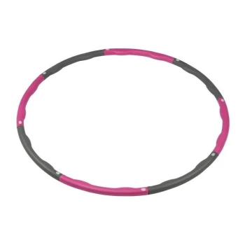 Everlast Weighted Hula Hoop - Pink/Grey