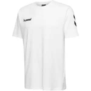 Hummel Cotton T-Shirt S/S - White