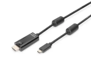 Digitus USB Type-CGen2 adapter / converter cable, Type-C to...