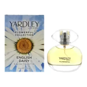 Yardley Flowerful Collection English Daisy Eau de Toilette 50ml - TJ Hughes