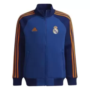 adidas Real Madrid Track Jacket Junior - Blue