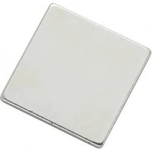 Magnetic pad Conrad Components N35 202002 Silver L x W 20 mm x