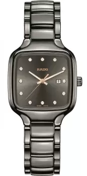 Rado Watch True Square Diamonds - Grey