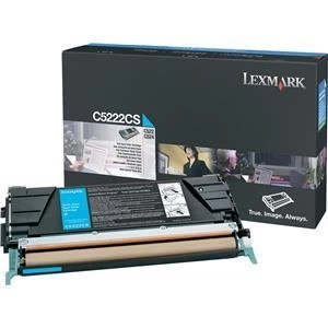Lexmark C5220CS Cyan Laser Toner Ink Cartridge