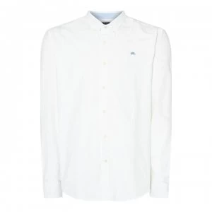 Raging Bull Raging Long Sleeve Oxford Shirt - White63