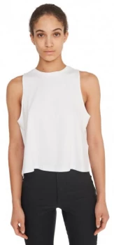 Noisy May Hailey Crop Tank Top Top white