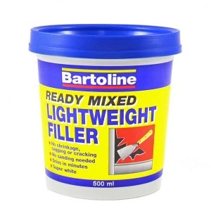 Bartoline Lightweight Filler 500ml