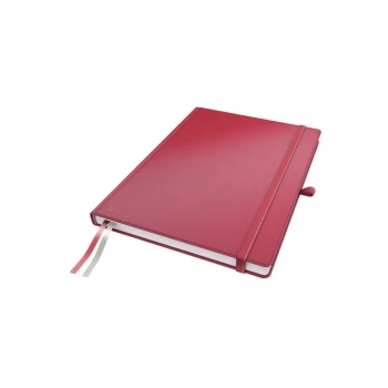 Complete Hard Cover Notebook A4 Ruled Red - Outer Carton of 6