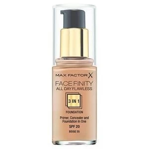 Max Factor All Day Flawless 3 in 1 Foundation Beige 55 Nude