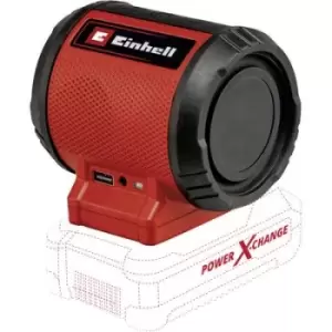 Einhell Power X-Change TC-SR 18 Li BT - Solo Bluetooth speaker Aux, USB Red