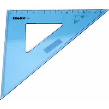 Helix - L61040 Set Square 260mm 45 Degree