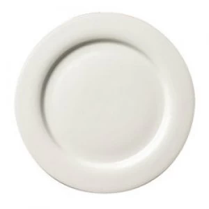 Genware Classic Plate White 26 cm10.5" Pack 4