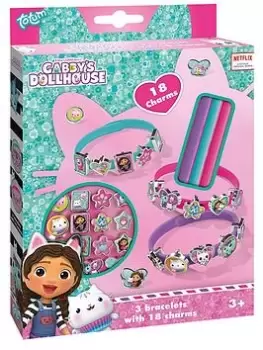Gabbys Dollhouse 3 Charm Bracelet Set - wilko