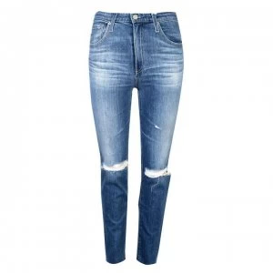 AG Jeans High Rise Jeans - Saltwater