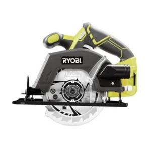Ryobi One+ 18V 150mm Cordless Circular Saw R18Csp - Bare Unit Green & Black