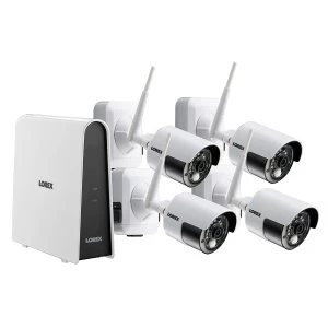 Lorex CCTV 6 Channel 1080p HD 2MP DVR Wire-Free 1TB DVR + 4 x 2MP HD Wire-Free Cameras