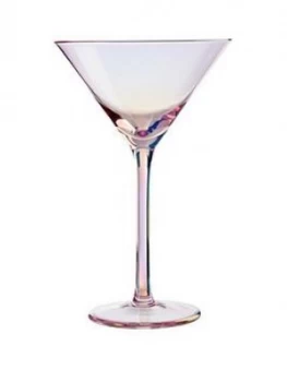 Premier Housewares Frosted Deco Martini Glass Set Of 2