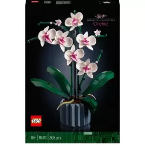 LEGO Orchid Plant & Flowers Set, Botanical Collection (10311)